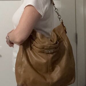 Coach Tan Leather Bag